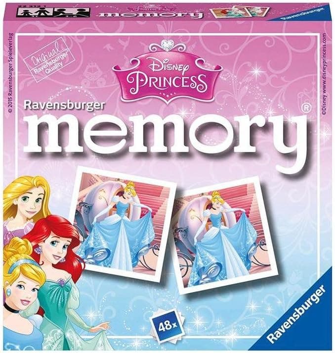 پازل حافظه Ravensburger Princess Mini برای سنین ۳ سال به بالا پازل حافظه Ravensburger Princess Mini برای سنین ۳ سال به بالا