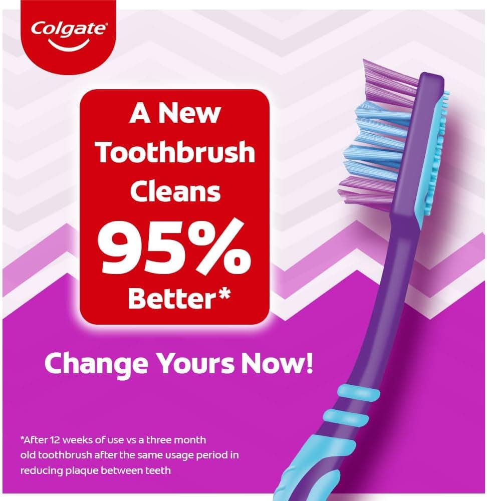 مسواک نرم Colgate مدل ZigZag بسته 6 عددی مسواک نرم Colgate مدل ZigZag بسته 6 عددی