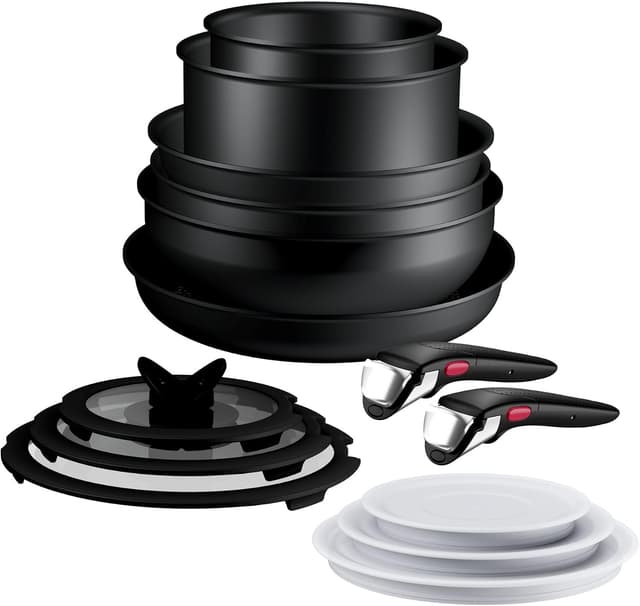 ست ۱۴ پارچهای Tefal ضدچسب Ingenio Excellence Fusion مدل P0059402 ست ۱۴ پارچهای Tefal ضدچسب Ingenio Excellence Fusion مدل P0059402