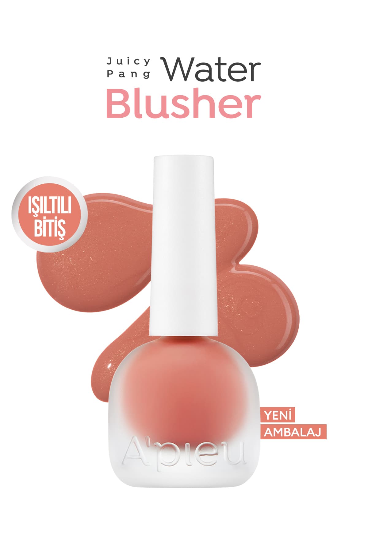 رژگونه مایع Missha با عصاره میوه و جلوه مرطوب و براق طبیعی APIEU Juicy-Pang Water Blusher مدل BE01 رژگونه مایع Missha با عصاره میوه و جلوه مرطوب و براق طبیعی APIEU Juicy-Pang Water Blusher مدل BE01