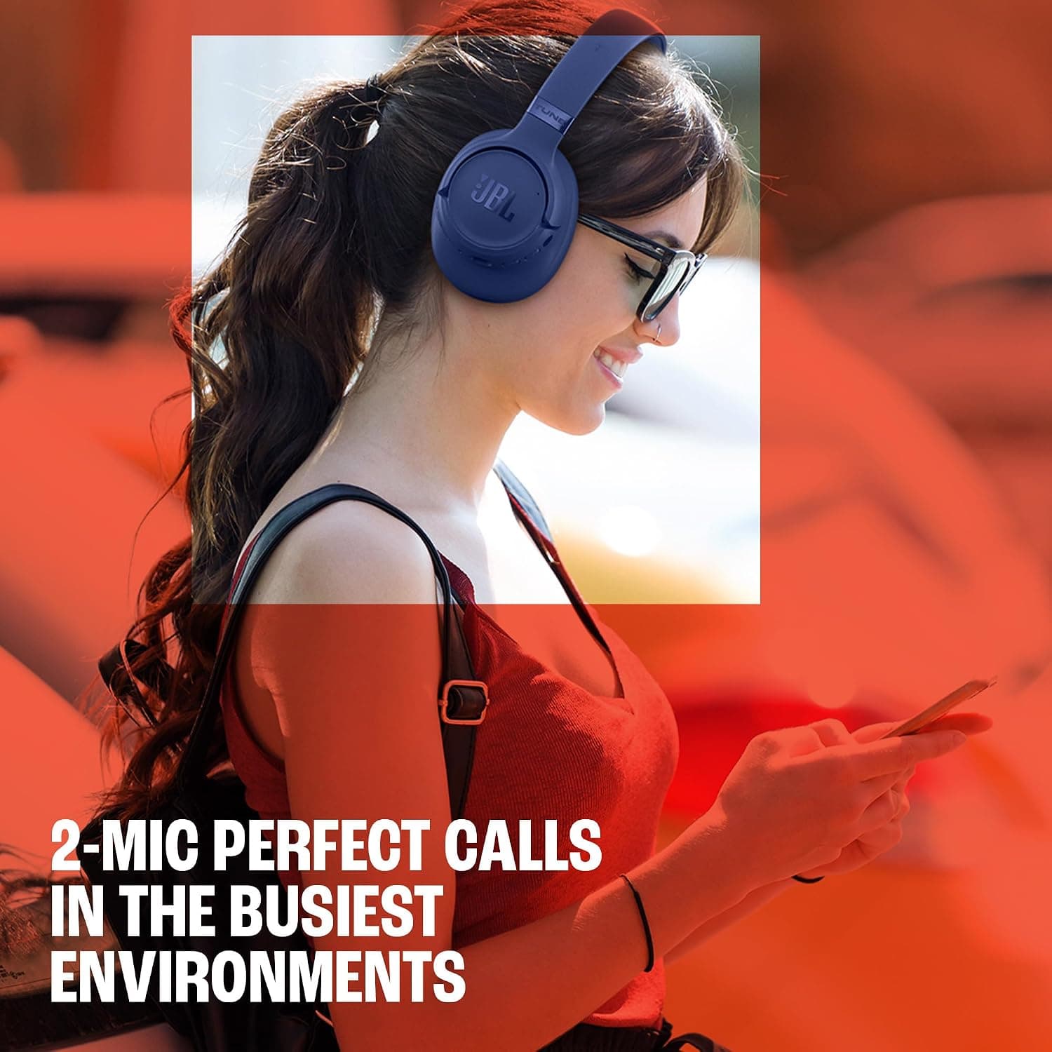 هدفون بیسیم روگوشی JBL Tune 780NC با حذف نویز فعال مدل JBLT780NCBLK مشکی هدفون بیسیم روگوشی JBL Tune 780NC با حذف نویز فعال مدل JBLT780NCBLK مشکی