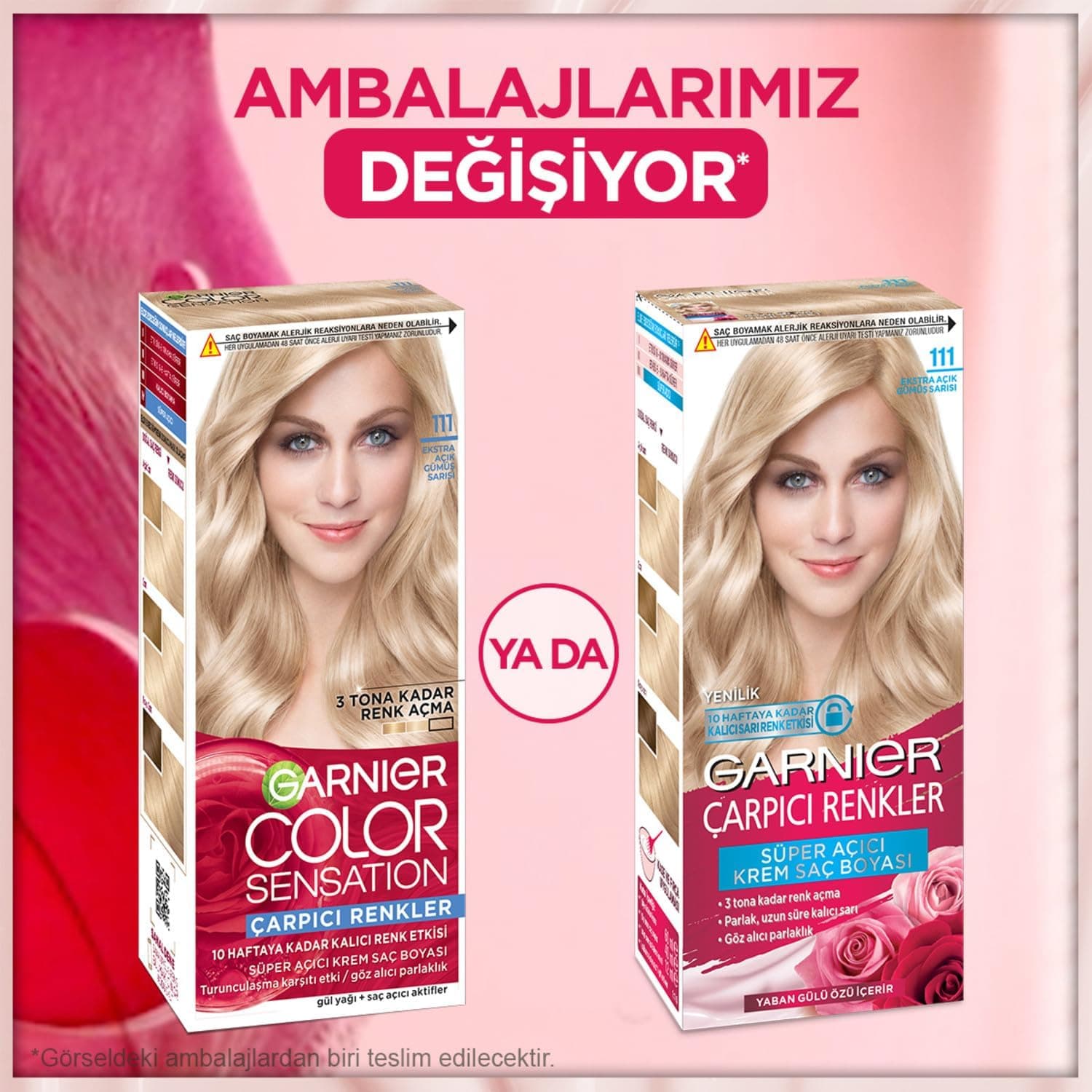 رنگ موی Garnier 111 بلوند نقرهای خیلی روشن رنگ موی Garnier 111 بلوند نقرهای خیلی روشن