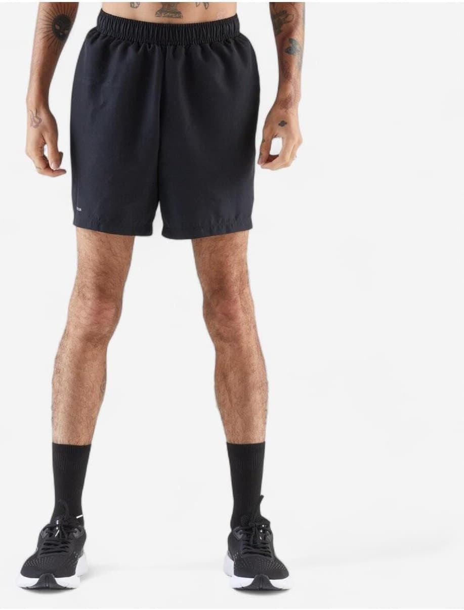 شورت دویدن مردانه Decathlon Kalenji مشکی مدل Kiprun Run 100 شورت دویدن مردانه Decathlon Kalenji مشکی مدل Kiprun Run 100