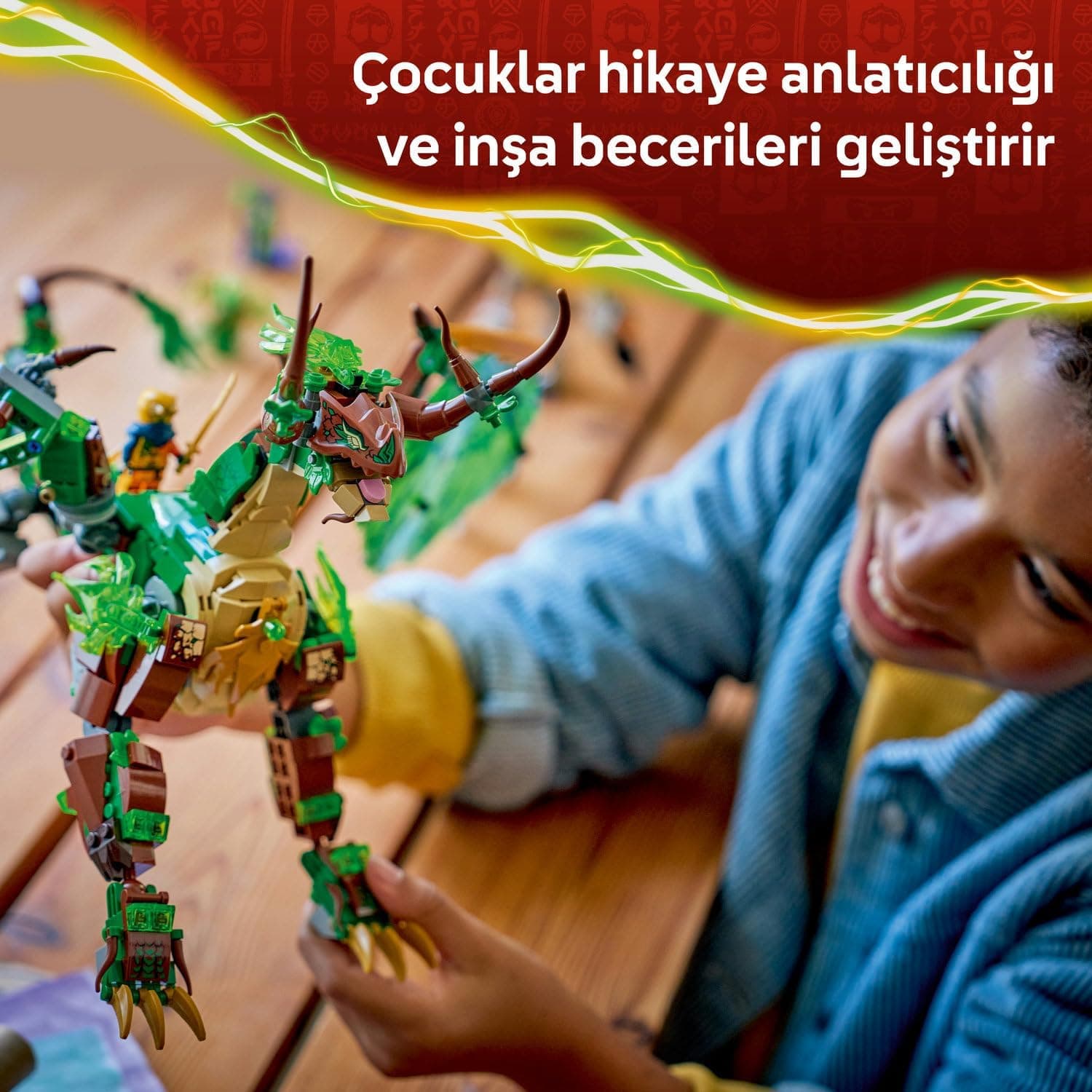 لگو NINJAGO اژدهای زندگی مدل 71859 لگو NINJAGO اژدهای زندگی مدل 71859