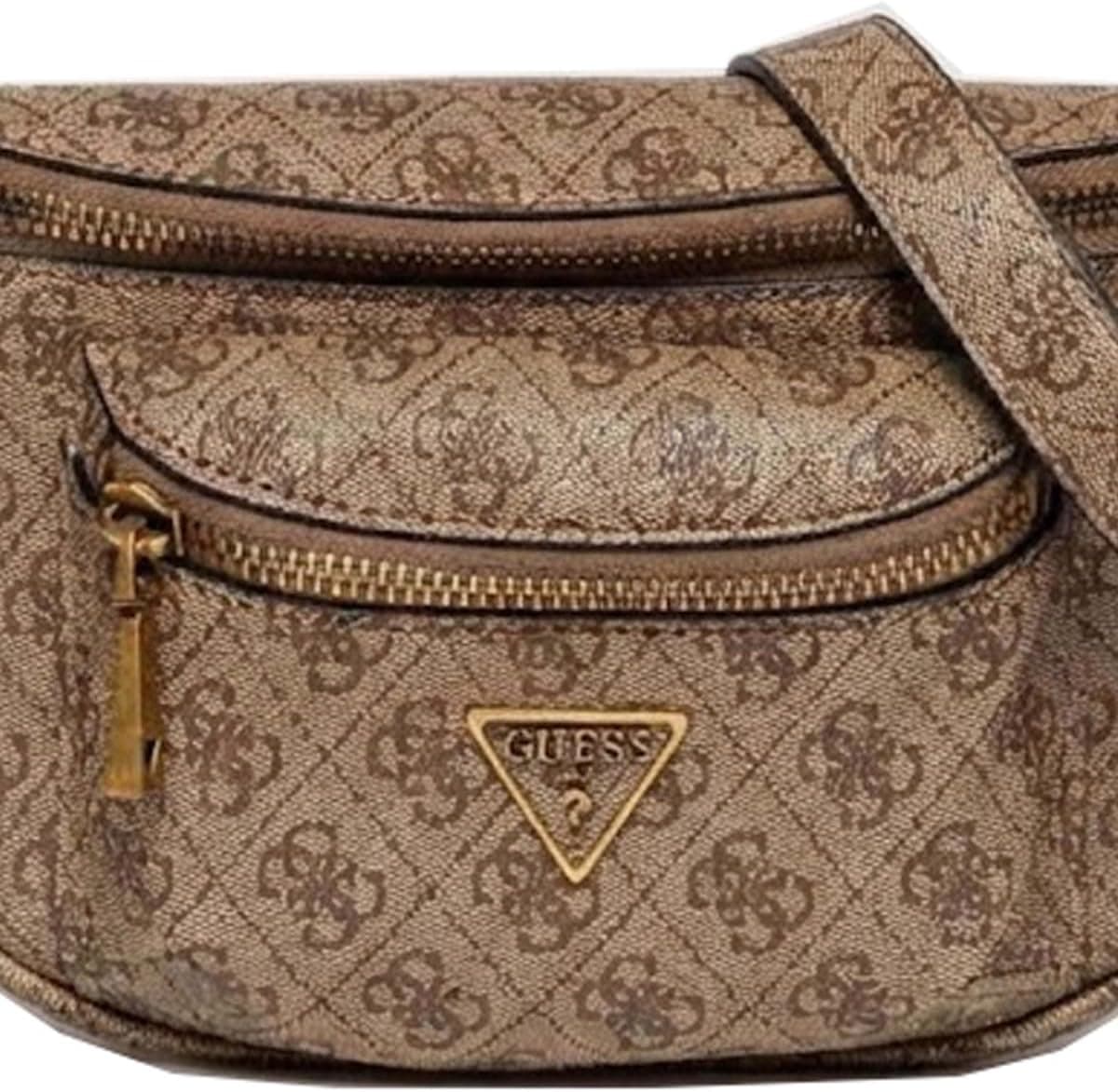 کیف دوشی GUESS مدل Latte Logo قهوهای روشن کیف دوشی GUESS مدل Latte Logo قهوهای روشن