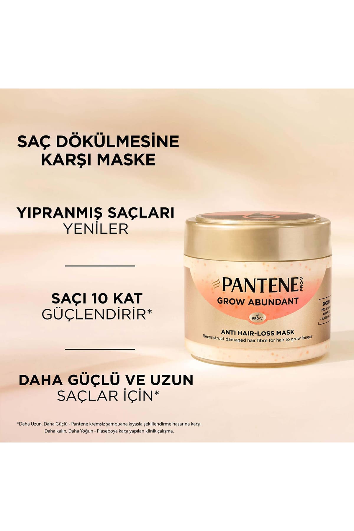 ماسک ضدریزش مو Pantene Grow Abundant 300ml ماسک ضدریزش مو Pantene Grow Abundant 300ml