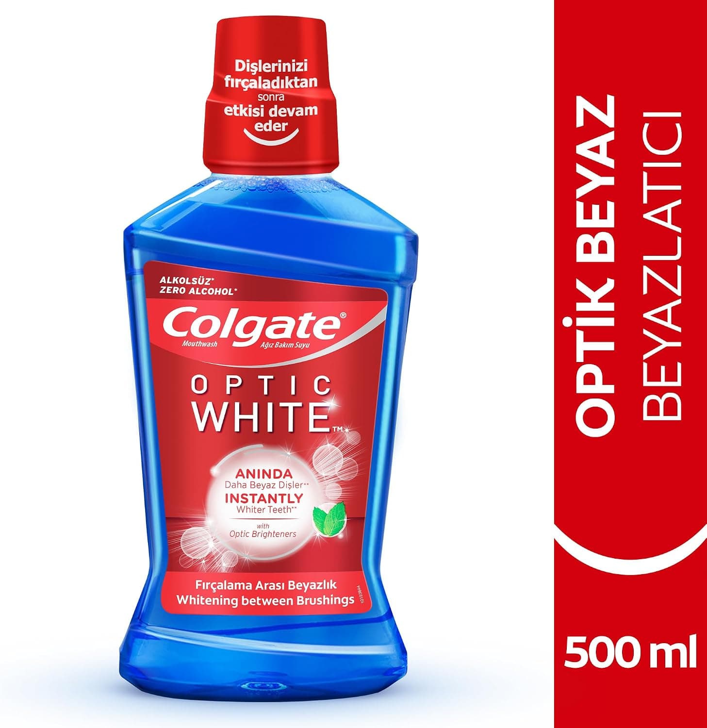 دهانشویه سفیدکننده Colgate Optic White حجم 500 ml دهانشویه سفیدکننده Colgate Optic White حجم 500 ml