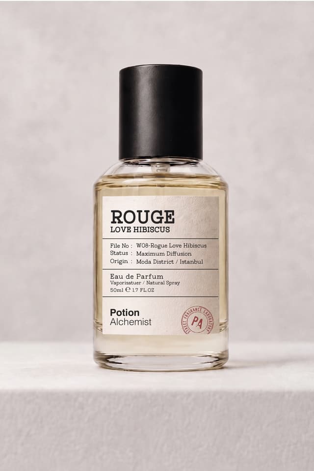 عطر زنانه Potion Alchemist میوهای گلی Rogue Love Hibiscus EDP 50 ml عطر زنانه Potion Alchemist میوهای گلی Rogue Love Hibiscus EDP 50 ml