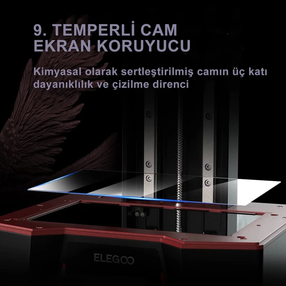 صفحه نمایش LCD ELEGOO 10'' 8K مدل Saturn 2/8K صفحه نمایش LCD ELEGOO 10'' 8K مدل Saturn 2/8K