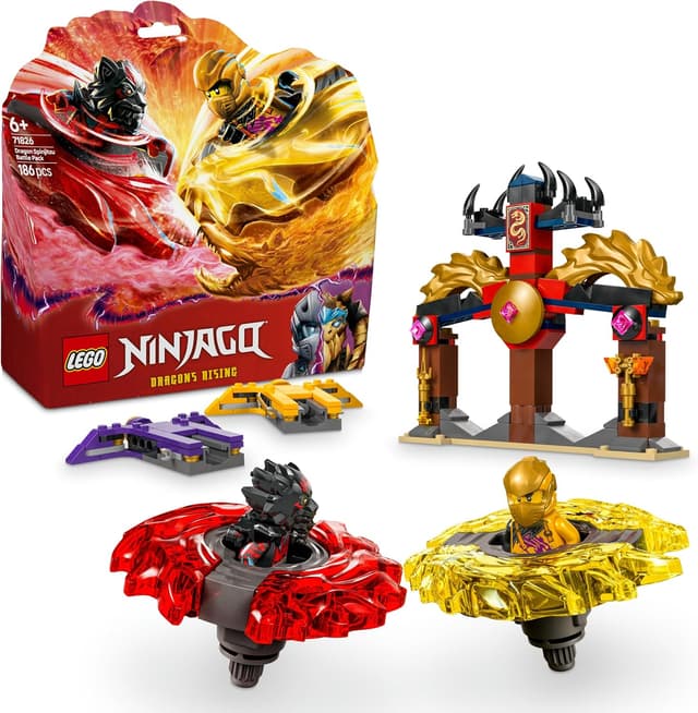 لگو 71826 NINJAGO بسته نبرد اژدهای Spinjitzu لگو 71826 NINJAGO بسته نبرد اژدهای Spinjitzu
