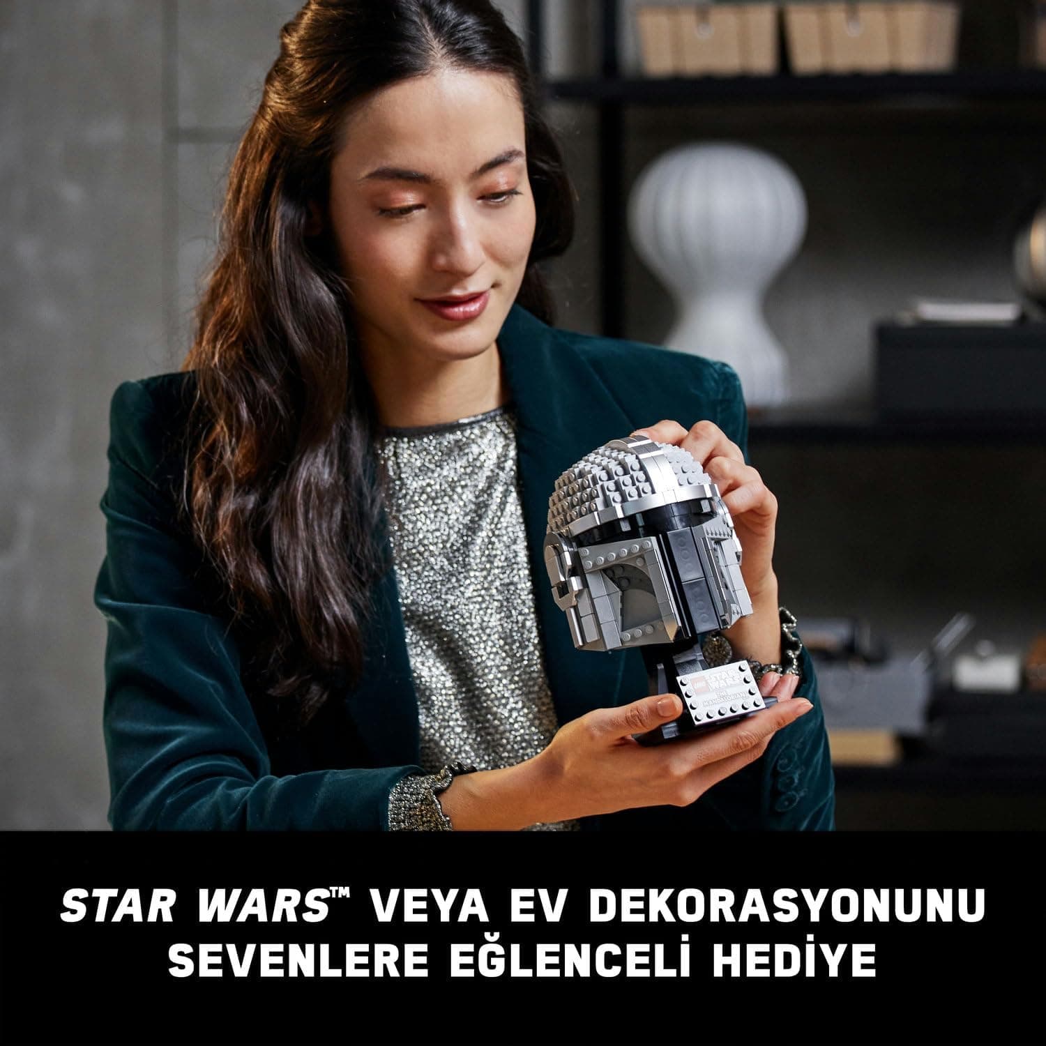 لگو Star Wars Mandalorian کلاهخود مدل 75328 لگو Star Wars Mandalorian کلاهخود مدل 75328