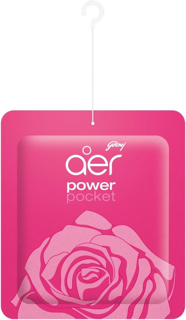 خوشبوکننده سرویس بهداشتی Godrej aer Power Pocket رز و شکوفه تازه 10g خوشبوکننده سرویس بهداشتی Godrej aer Power Pocket رز و شکوفه تازه 10g