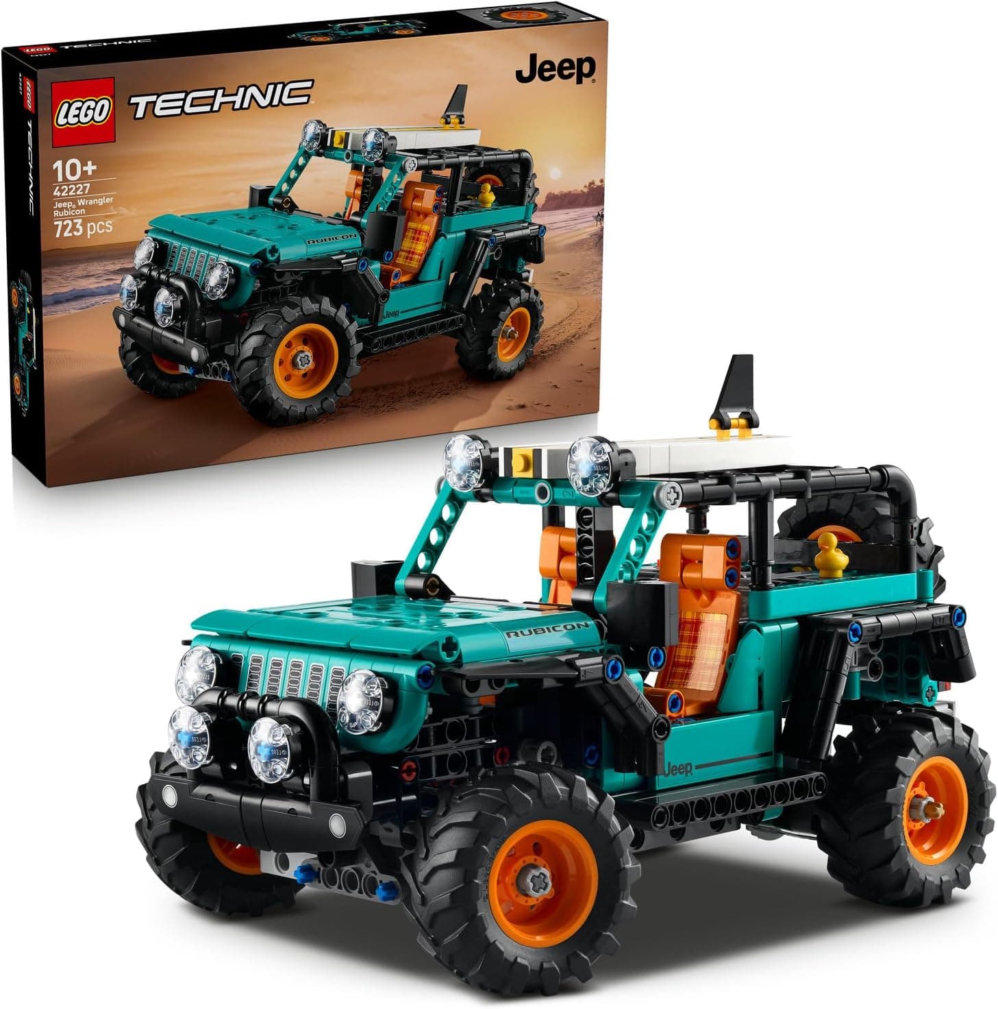 لگو Technic Jeep Wrangler Rubicon SUV مدل 42227 لگو Technic Jeep Wrangler Rubicon SUV مدل 42227