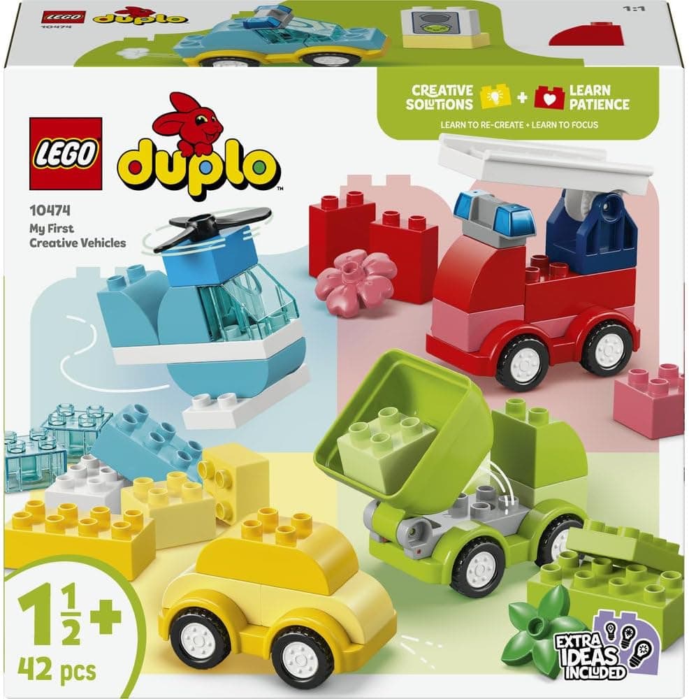 لگو DUPLO ست مدل Creative Vehicles 10474 لگو DUPLO ست مدل Creative Vehicles 10474
