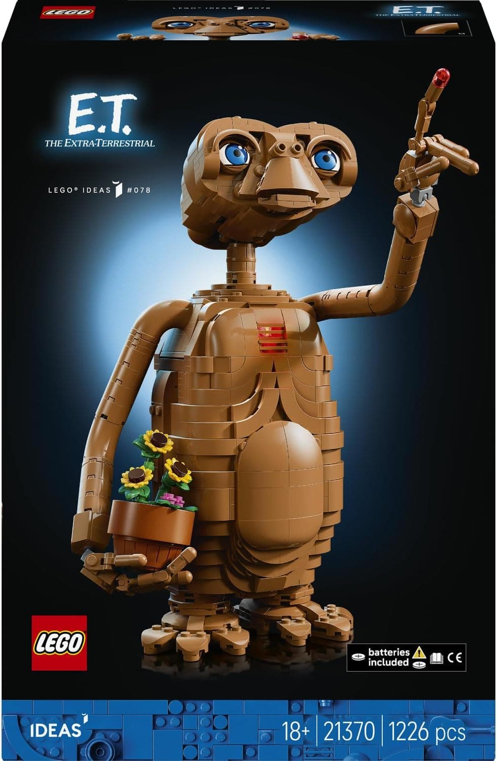 لگو Ideas E.T. the Extra-Terrestrial مدل 21370 لگو Ideas E.T. the Extra-Terrestrial مدل 21370