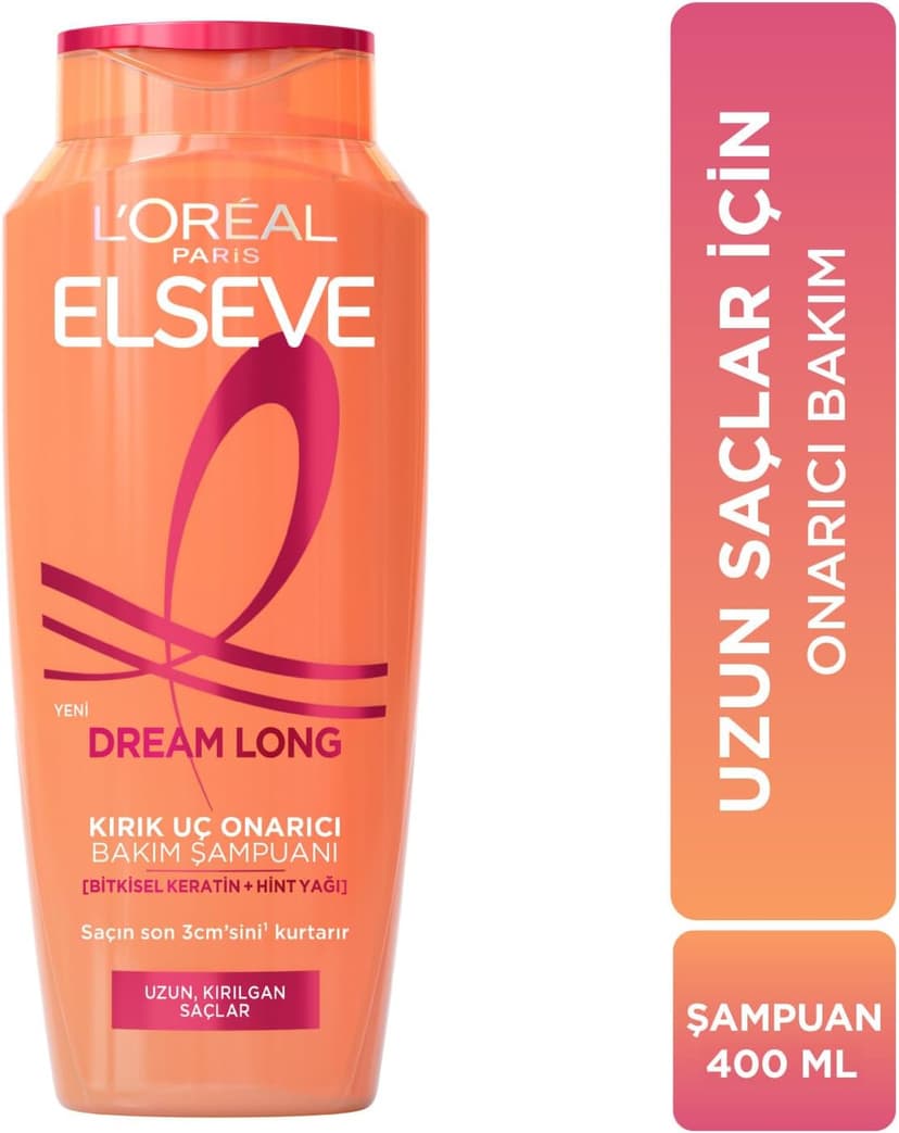 شامپو ترمیمکننده L'Oreal Paris Elseve Dream Long 400 ml شامپو ترمیمکننده L'Oreal Paris Elseve Dream Long 400 ml