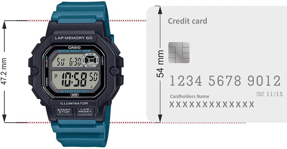 ساعت مچی مردانه Casio دیجیتال مدل WS-1400H-3AVDF ساعت مچی مردانه Casio دیجیتال مدل WS-1400H-3AVDF