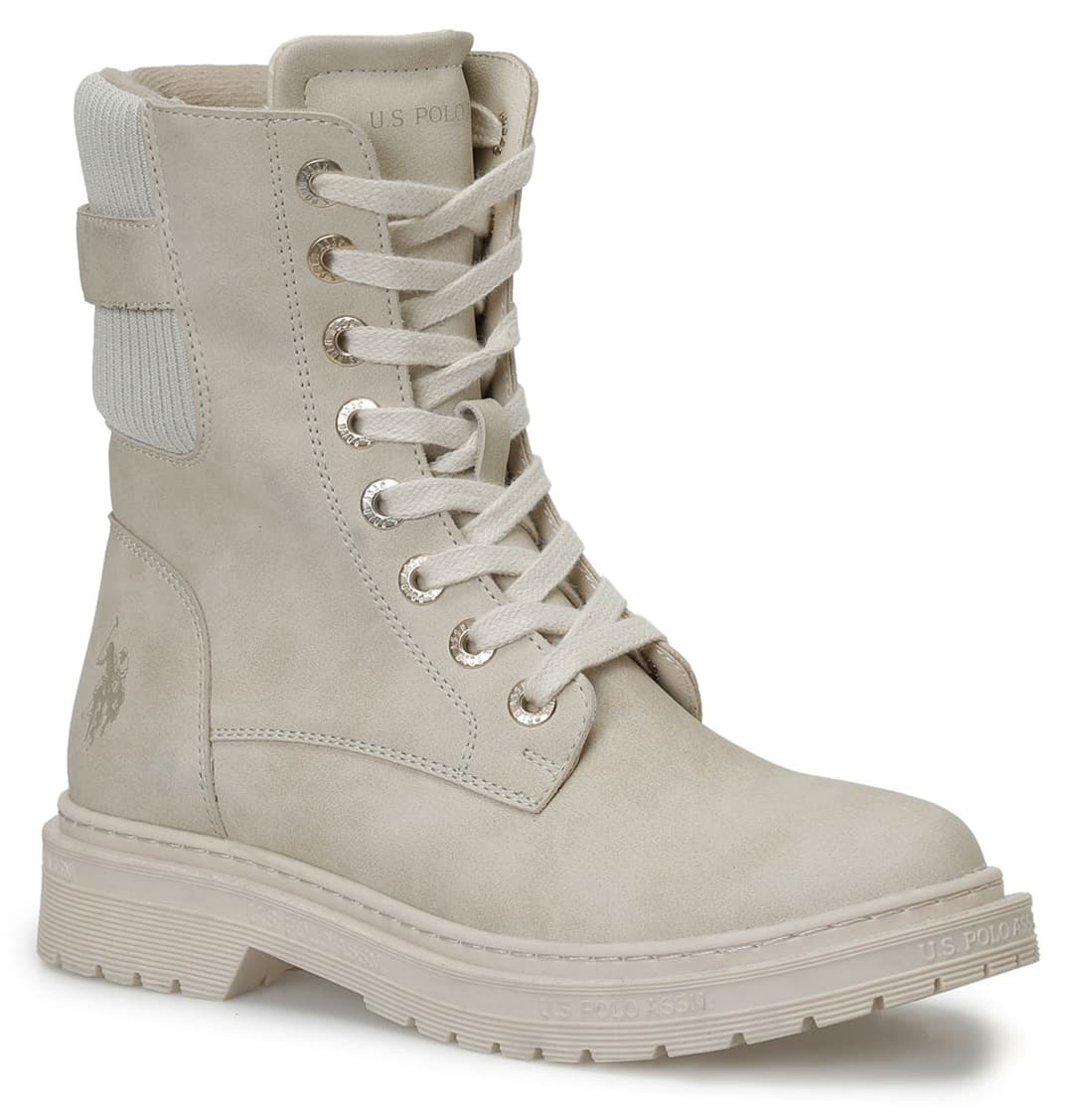 کفش زنانه U.S. Polo Assn. بژ مدل LANE کفش زنانه U.S. Polo Assn. بژ مدل LANE