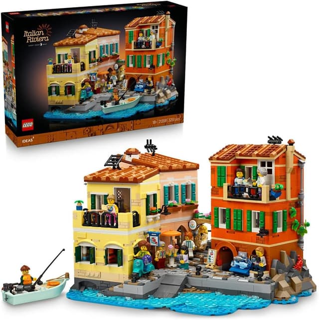 لگو Ideas Italian Riviera مدل 21359 لگو Ideas Italian Riviera مدل 21359