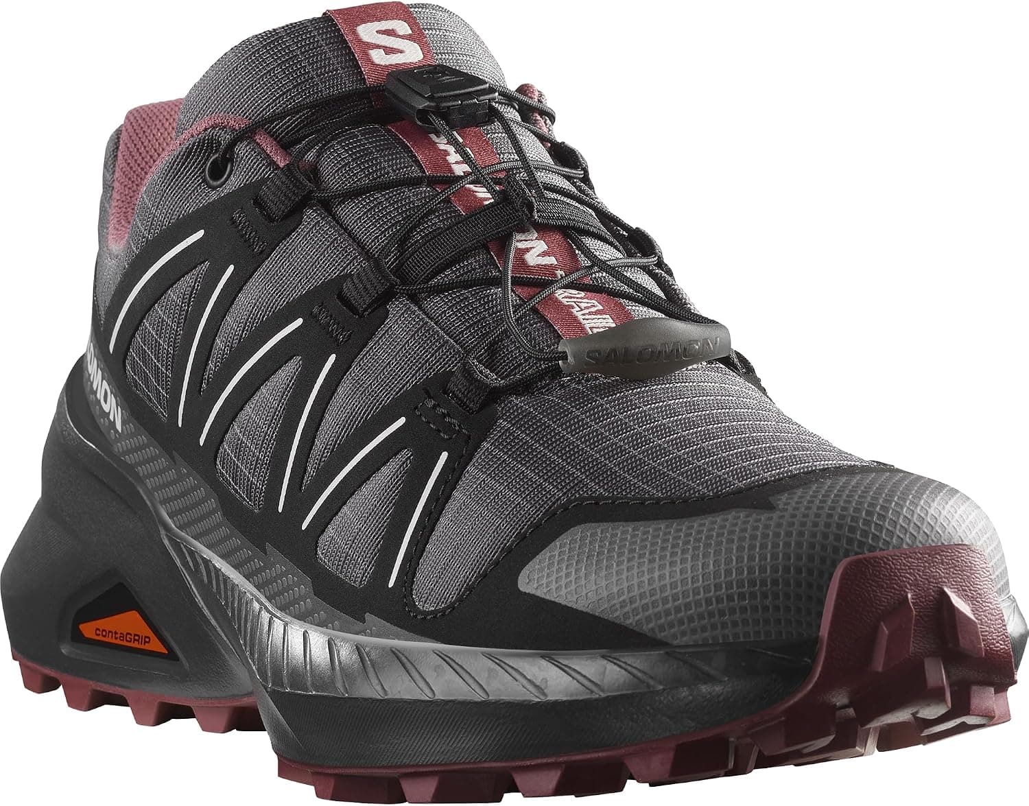 کفش ورزشی یونیسکس Salomon دودی مدل Speedcross Peak W کفش ورزشی یونیسکس Salomon دودی مدل Speedcross Peak W