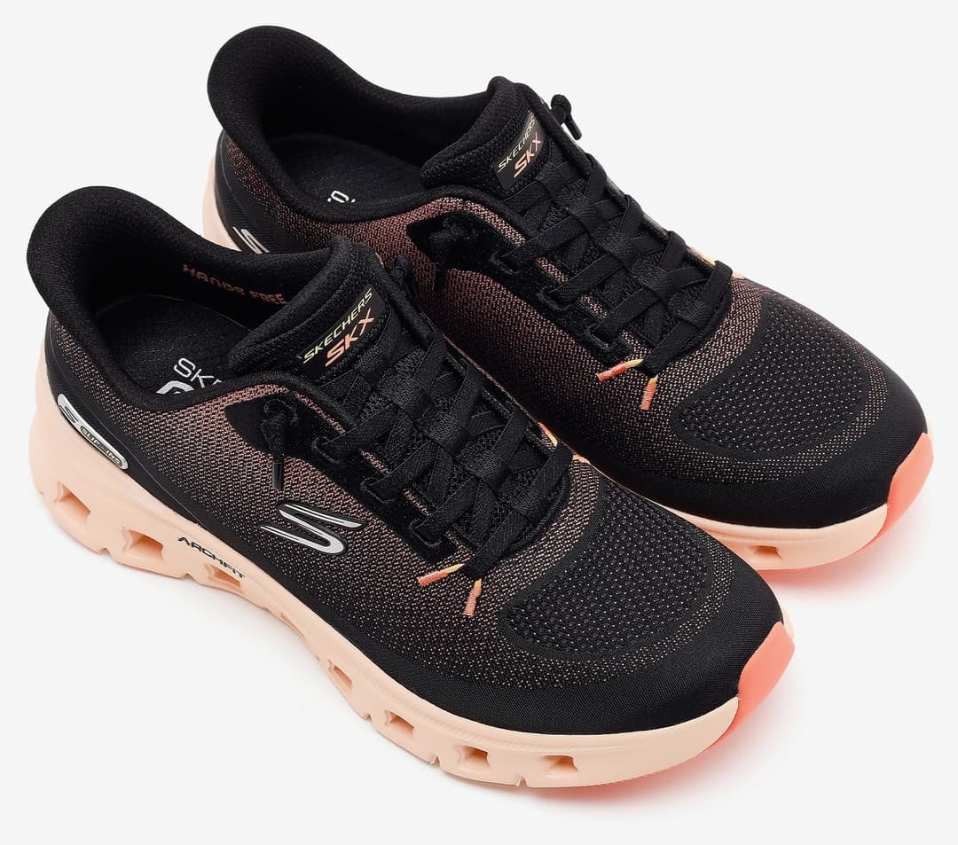 کفش ورزشی زنانه Skechers ARCH FIT GLIDE-STEP PRO مشکی مدل 150730 BKCL کفش ورزشی زنانه Skechers ARCH FIT GLIDE-STEP PRO مشکی مدل 150730 BKCL