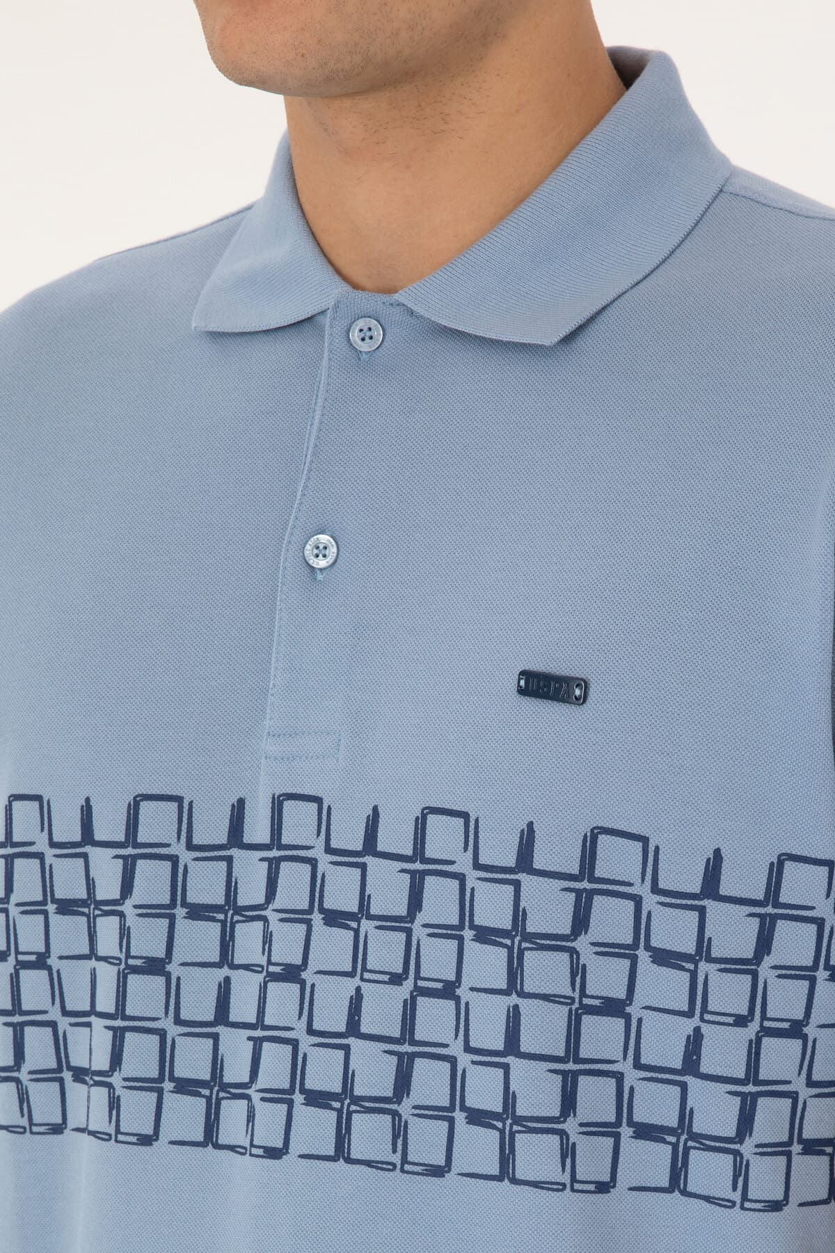 تیشرت مردانه U.S. Polo Assn. فیت معمولی آبی روشن مدل 50324789-VR003 تیشرت مردانه U.S. Polo Assn. فیت معمولی آبی روشن مدل 50324789-VR003