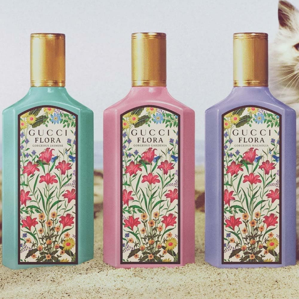 عطر زنانه Gucci ادوپرفیوم اسپری Flora Gorgeous Magnolia 100 ml عطر زنانه Gucci ادوپرفیوم اسپری Flora Gorgeous Magnolia 100 ml