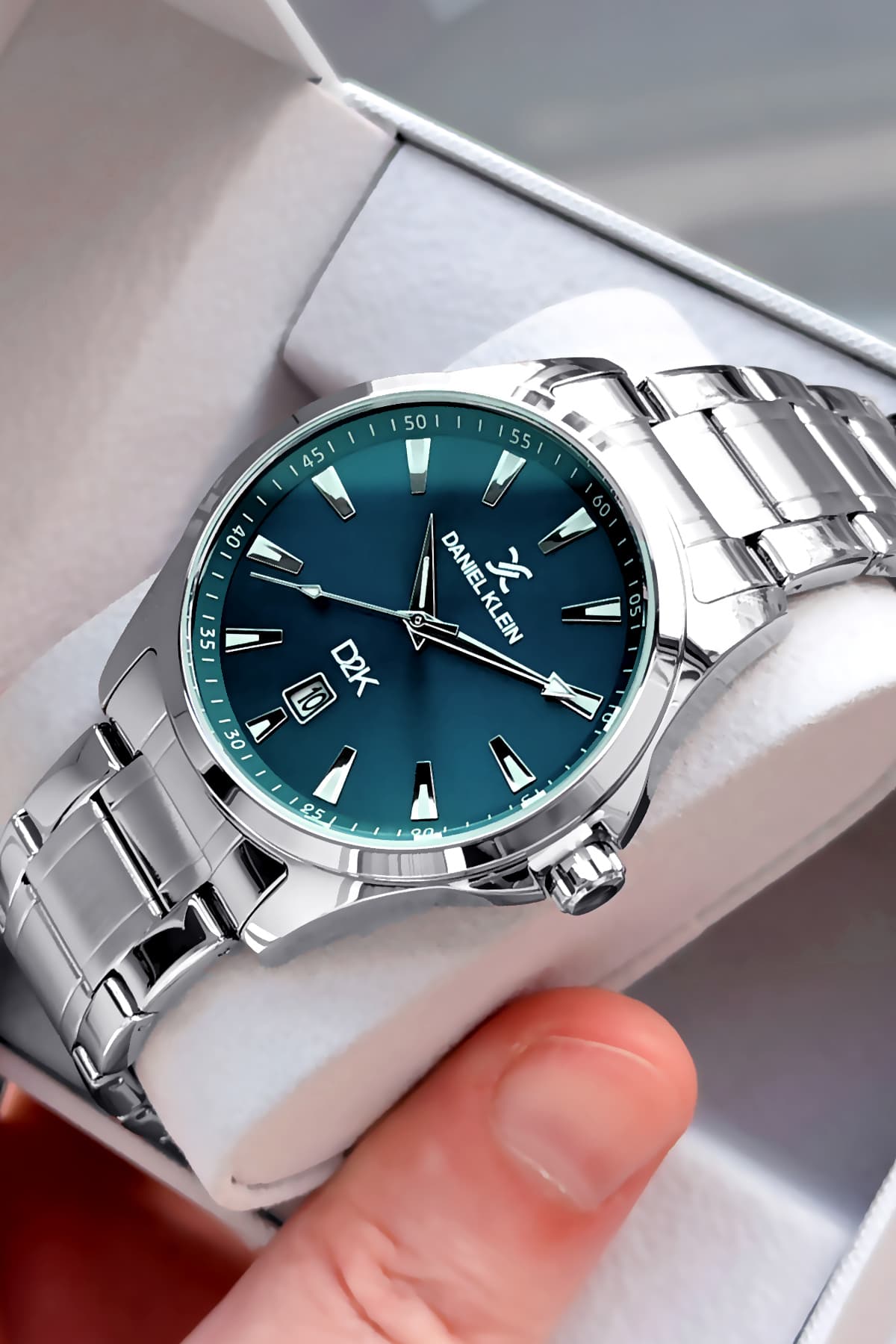 ساعت مچی مردانه Daniel Klein ضد آب 3 ATM بند فولادی نقرهای مدل Cbk465 ساعت مچی مردانه Daniel Klein ضد آب 3 ATM بند فولادی نقرهای مدل Cbk465