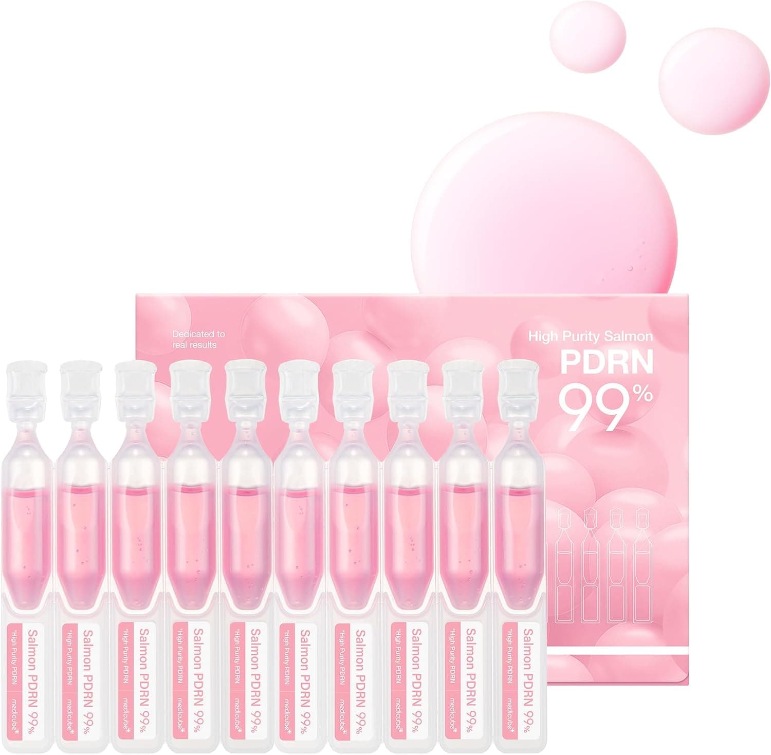 سرم زنانه medicube سالمون DNA PDRN مدل Pink One Day 0.05 fl.oz x 10ea سرم زنانه medicube سالمون DNA PDRN مدل Pink One Day 0.05 fl.oz x 10ea