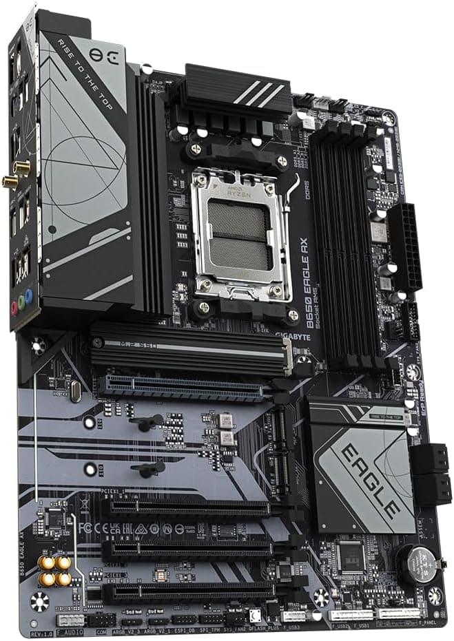 مادربرد Gigabyte مناسب پردازندههای AMD Ryzen 7000 مدل B650 EAGLE AX مادربرد Gigabyte مناسب پردازندههای AMD Ryzen 7000 مدل B650 EAGLE AX