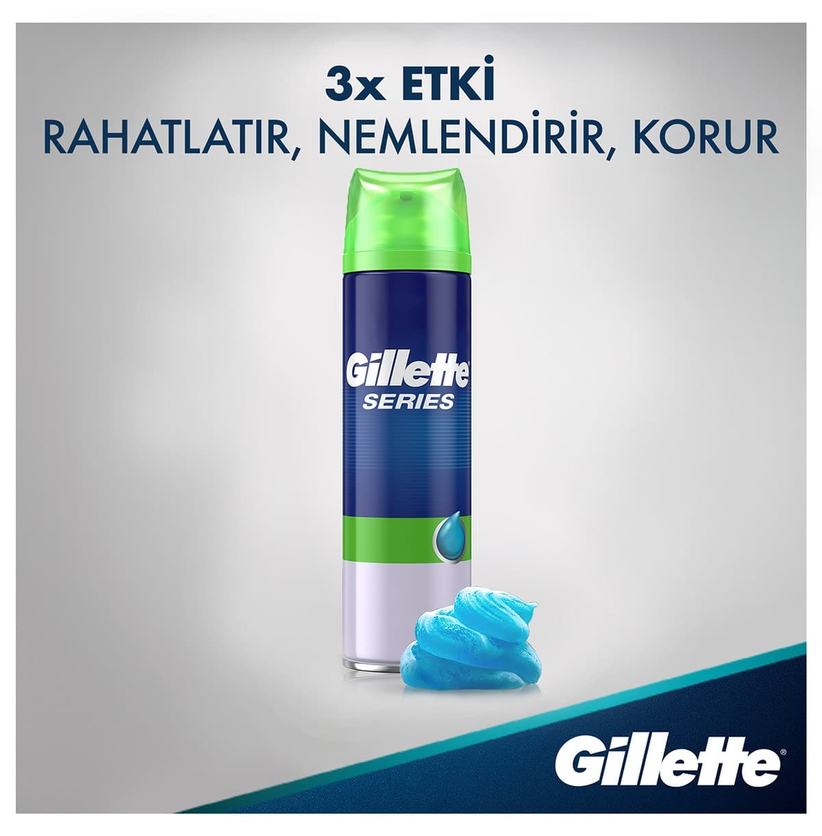 ژل اصلاح Gillette Series با آلوئه ورا آرامکننده 200ml x3 ژل اصلاح Gillette Series با آلوئه ورا آرامکننده 200ml x3