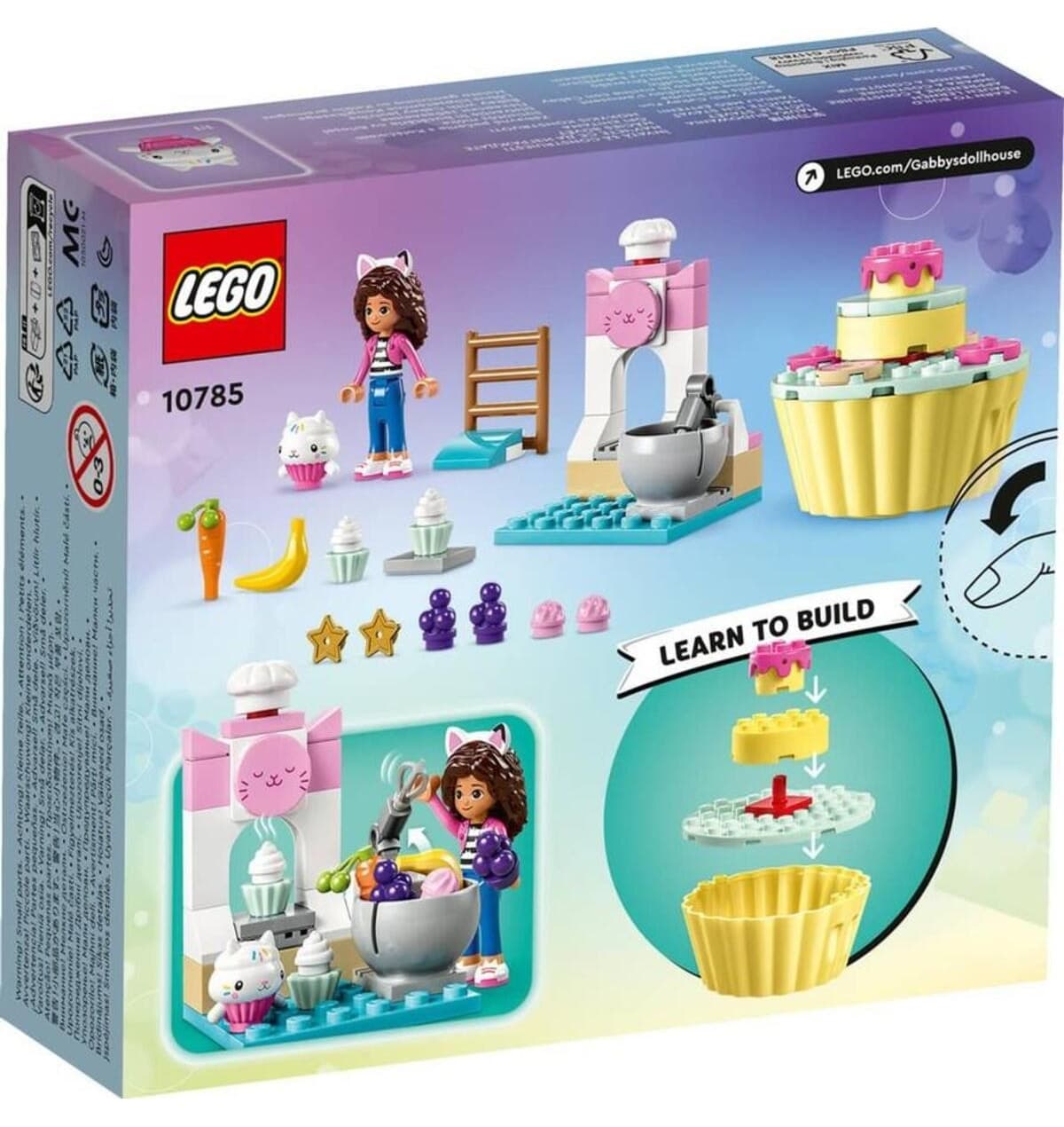 لگو Gabby's Dollhouse با موضوع کیکپزی و آشپزخانه ۵۸ قطعه مدل 10785 لگو Gabby's Dollhouse با موضوع کیکپزی و آشپزخانه ۵۸ قطعه مدل 10785