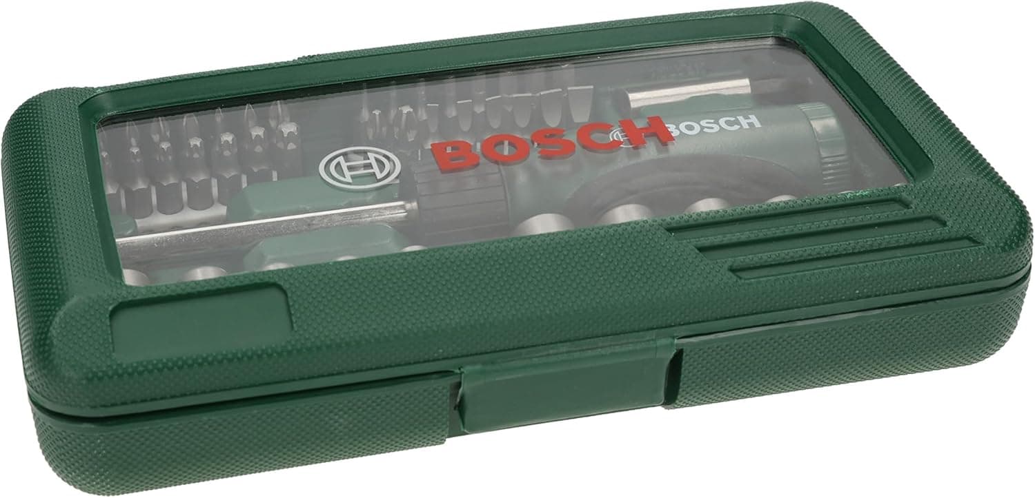 ست بیت پیچگوشتی BOSCH 46 عددی شامل 32 بیت بادوام مدل 2607019504 ست بیت پیچگوشتی BOSCH 46 عددی شامل 32 بیت بادوام مدل 2607019504
