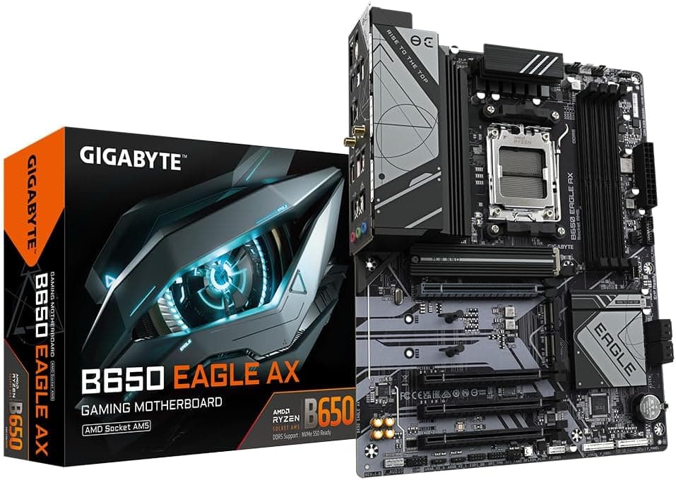 مادربرد Gigabyte مناسب پردازندههای AMD Ryzen 7000 مدل B650 EAGLE AX مادربرد Gigabyte مناسب پردازندههای AMD Ryzen 7000 مدل B650 EAGLE AX