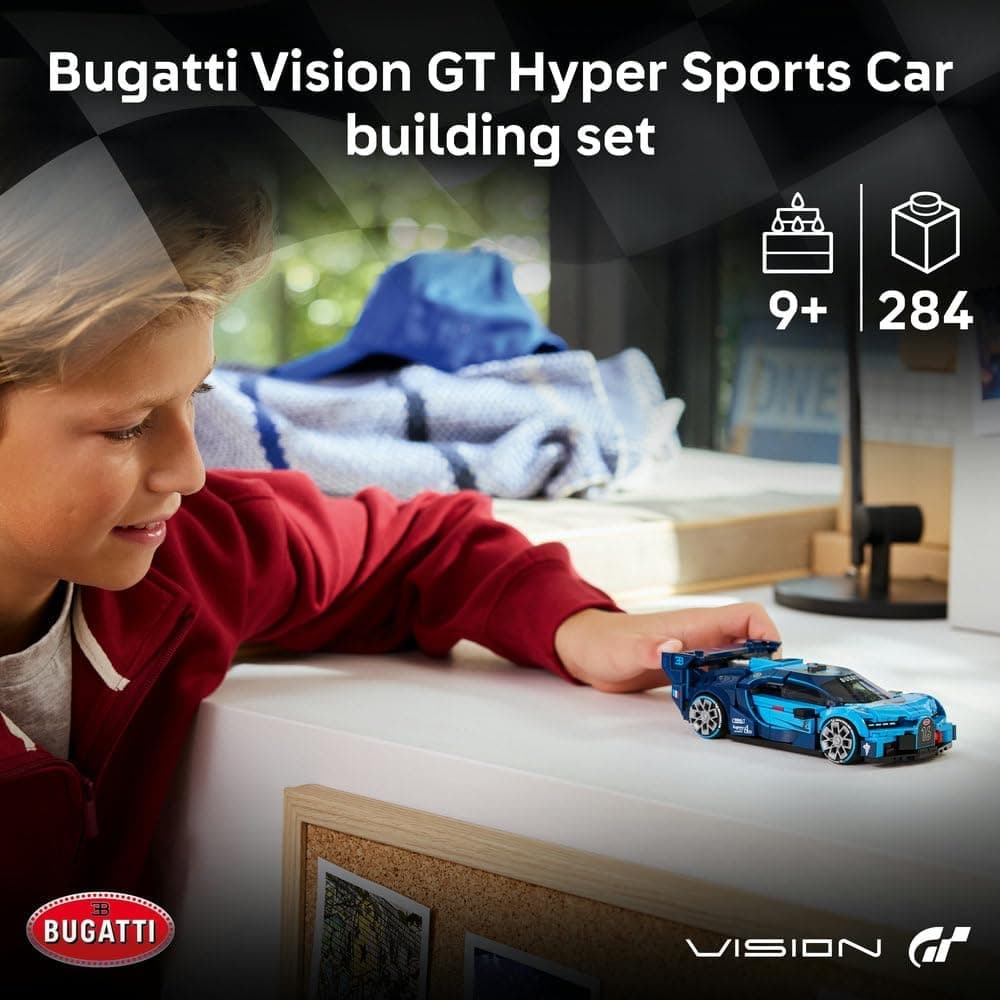 لگو ماشین اسپرت Speed Champions Bugatti Vision GT مدل 77253 لگو ماشین اسپرت Speed Champions Bugatti Vision GT مدل 77253