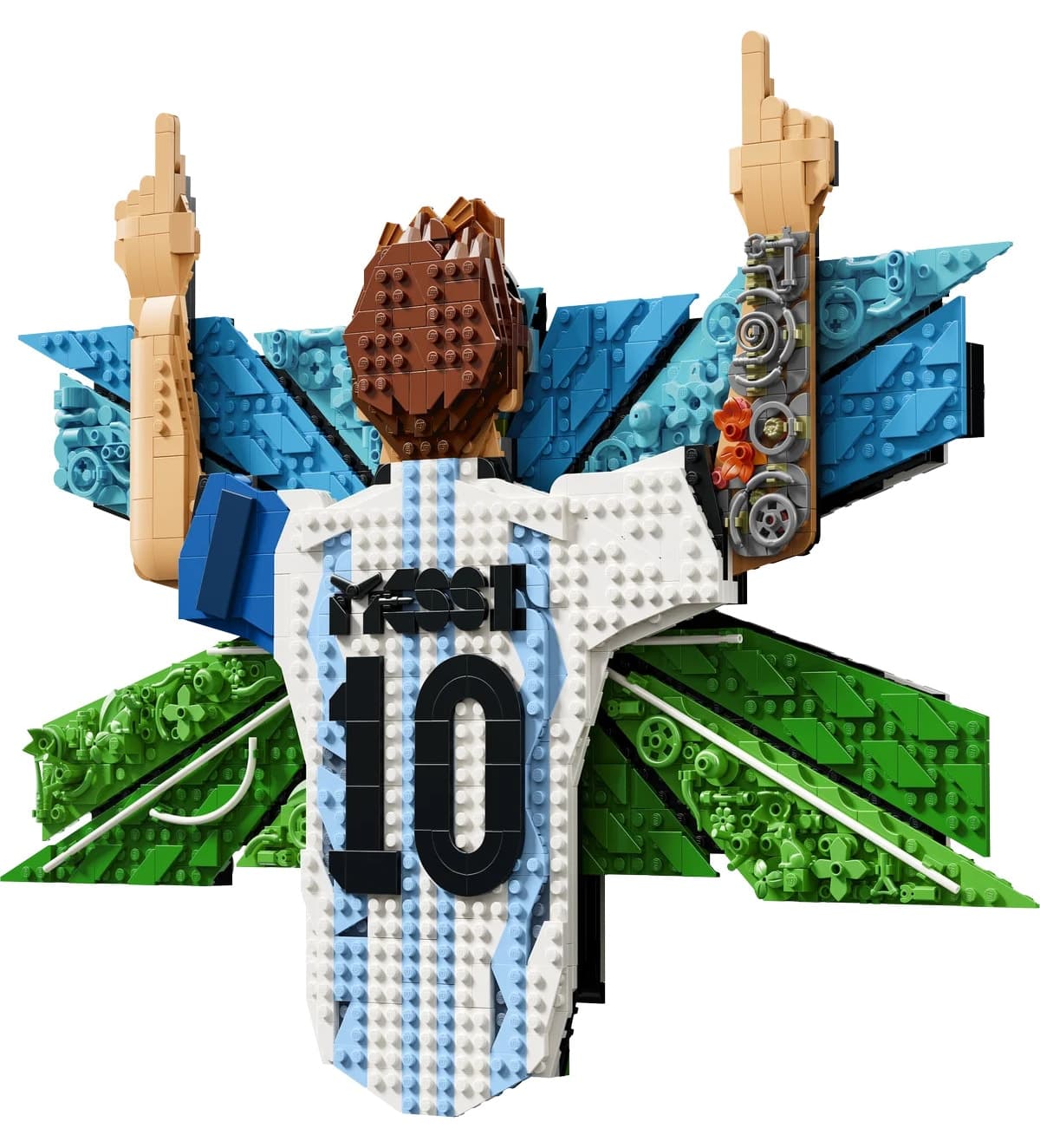 لگو Editions Lionel Messi جشن مدل 43018 با 1427 قطعه لگو Editions Lionel Messi جشن مدل 43018 با 1427 قطعه