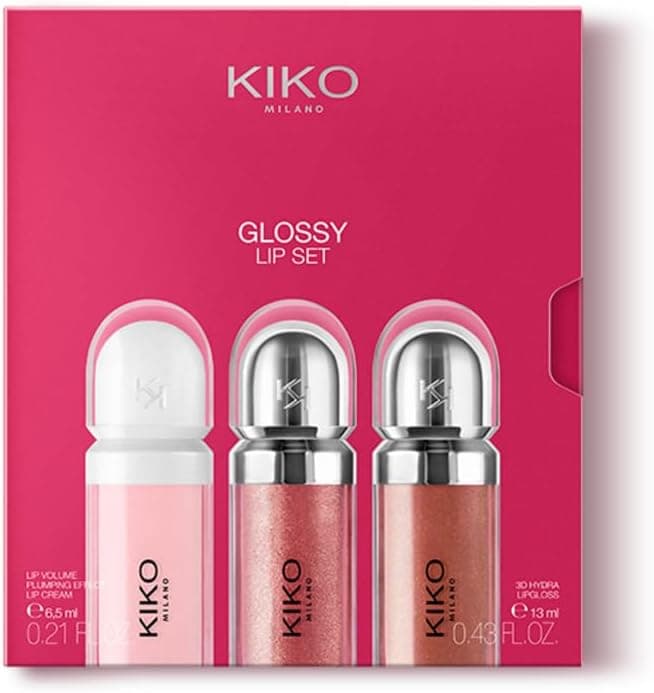 کیت آرایش لب Kiko Milano مدل GLOSSY LIP SET 01 کیت آرایش لب Kiko Milano مدل GLOSSY LIP SET 01