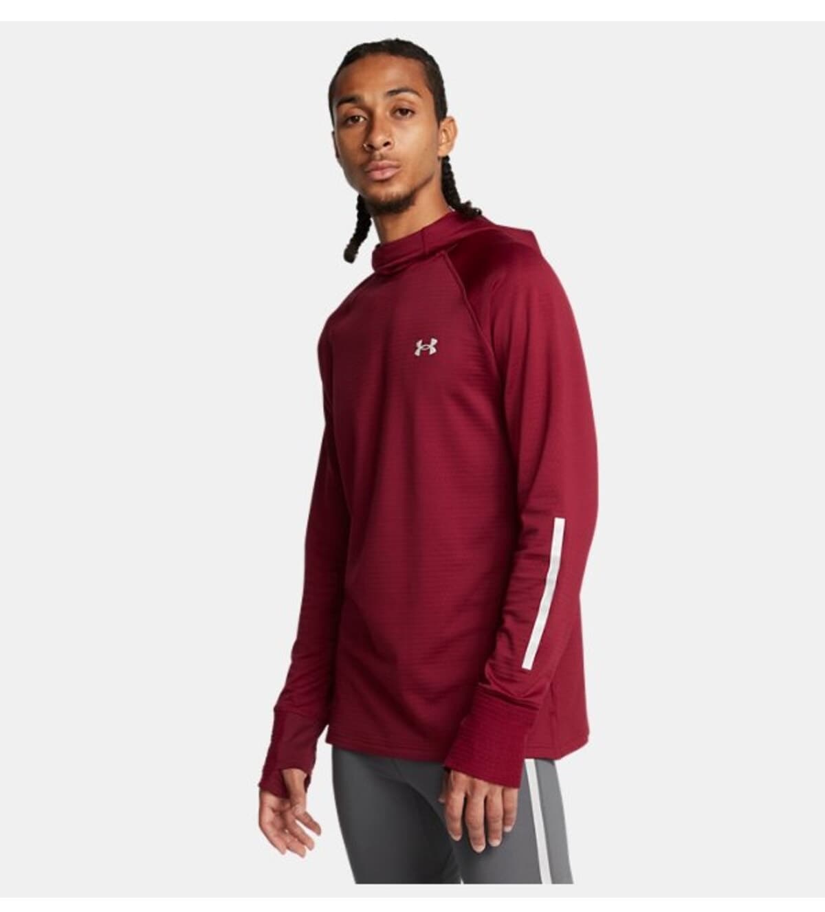 تیشرت مردانه Under Armour آستینبلند کلاهدار Launch Elite CW مدل 1386675-625 تیشرت مردانه Under Armour آستینبلند کلاهدار Launch Elite CW مدل 1386675-625
