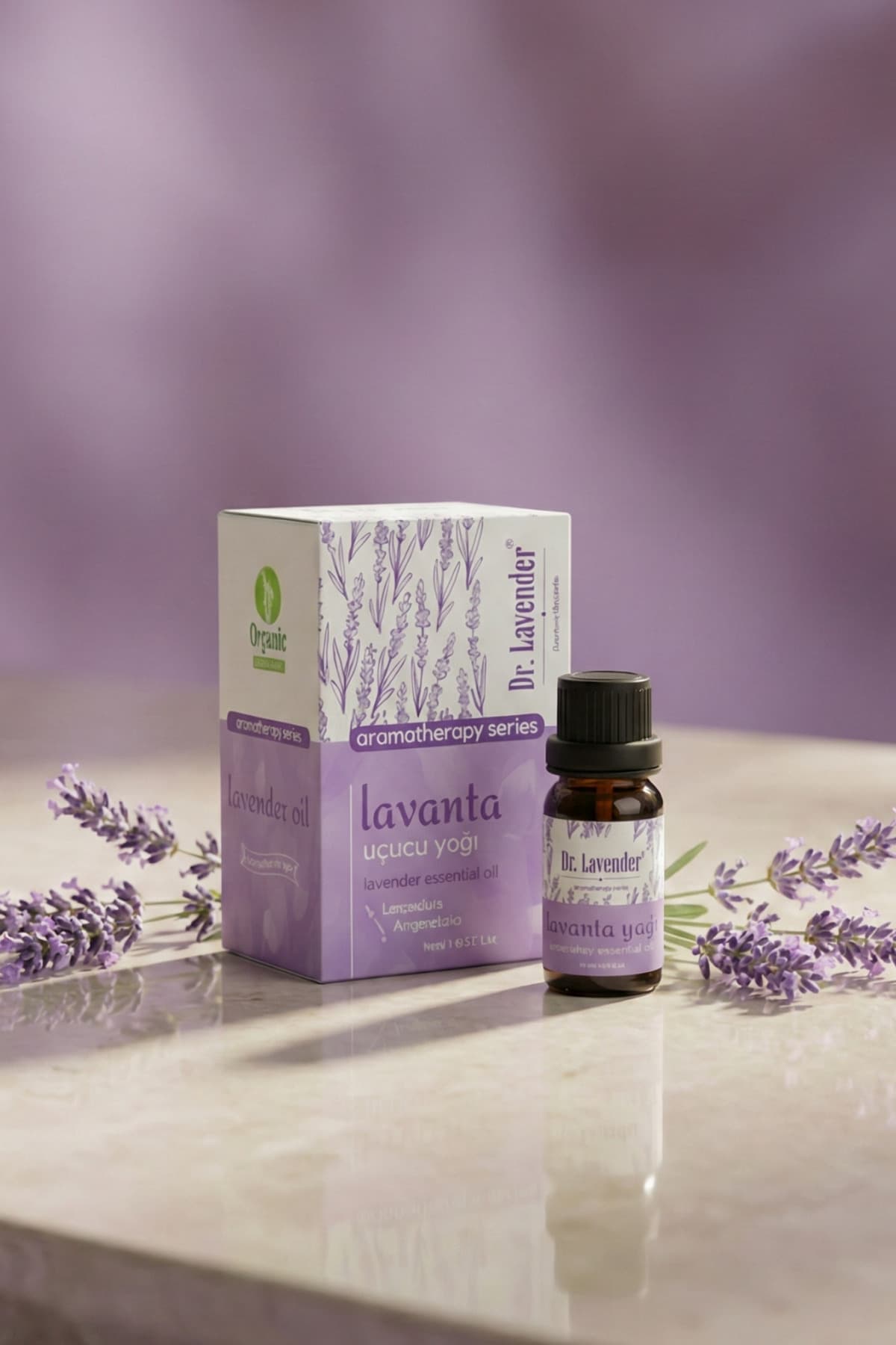 اسانس اسطوخودوس Dr.Lavender خالص و طبیعی %100 سری آروماتراپی 10 ML اسانس اسطوخودوس Dr.Lavender خالص و طبیعی %100 سری آروماتراپی 10 ML