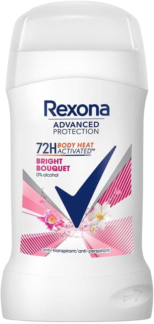دئودورانت استیک زنانه Rexona Bright Bouqet 50 میلیلیتر دئودورانت استیک زنانه Rexona Bright Bouqet 50 میلیلیتر