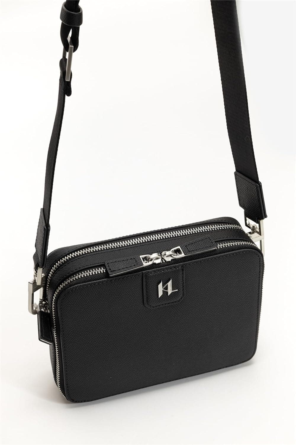 کیف رودوشی زنانه KARL LAGERFELD چرمی مدل A3M30157 مشکی تکسایز کیف رودوشی زنانه KARL LAGERFELD چرمی مدل A3M30157 مشکی تکسایز