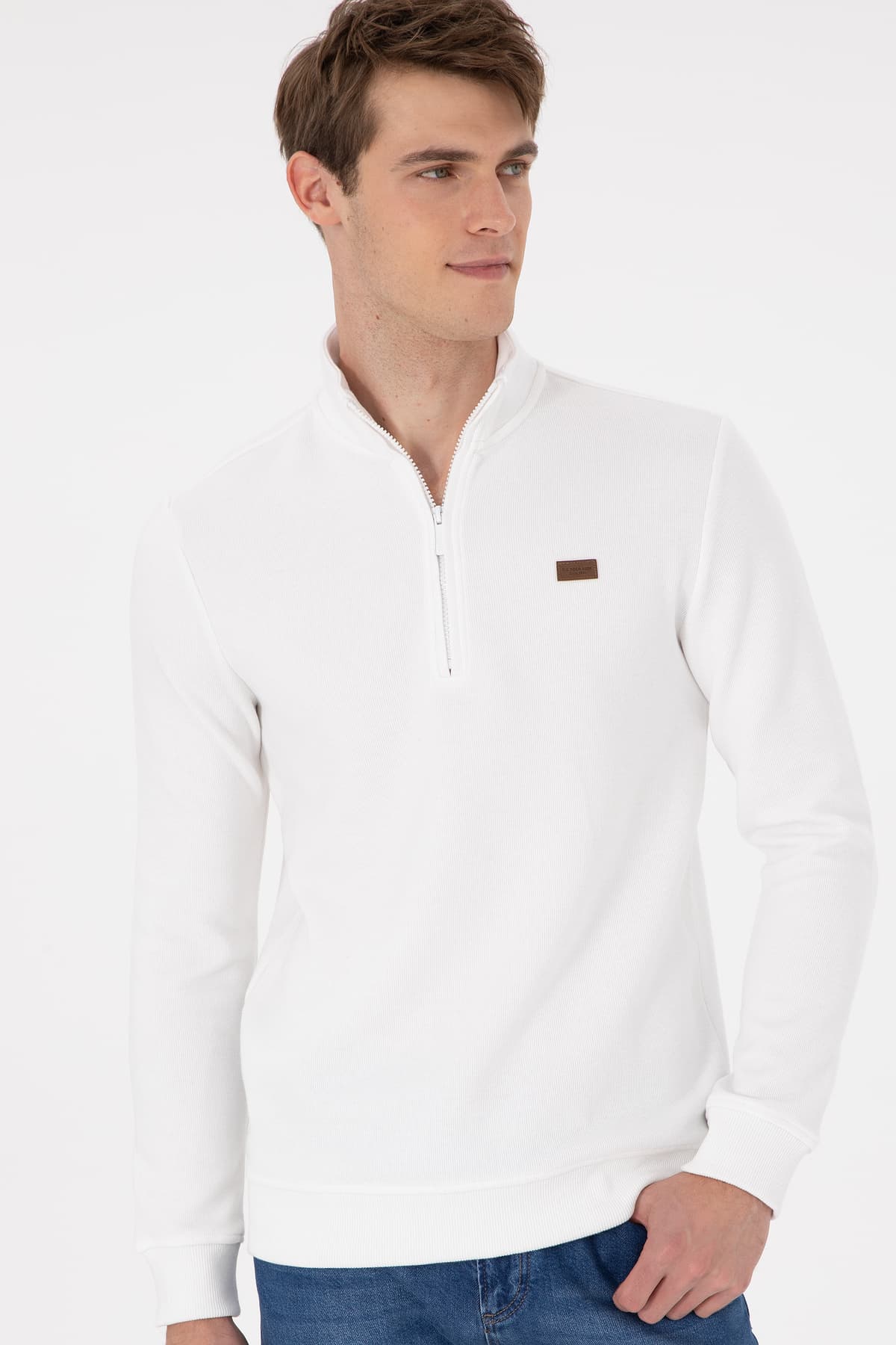 سویشرت مردانه U.S. Polo Assn. اکرو ساده مدل 50298243-VR019 سویشرت مردانه U.S. Polo Assn. اکرو ساده مدل 50298243-VR019