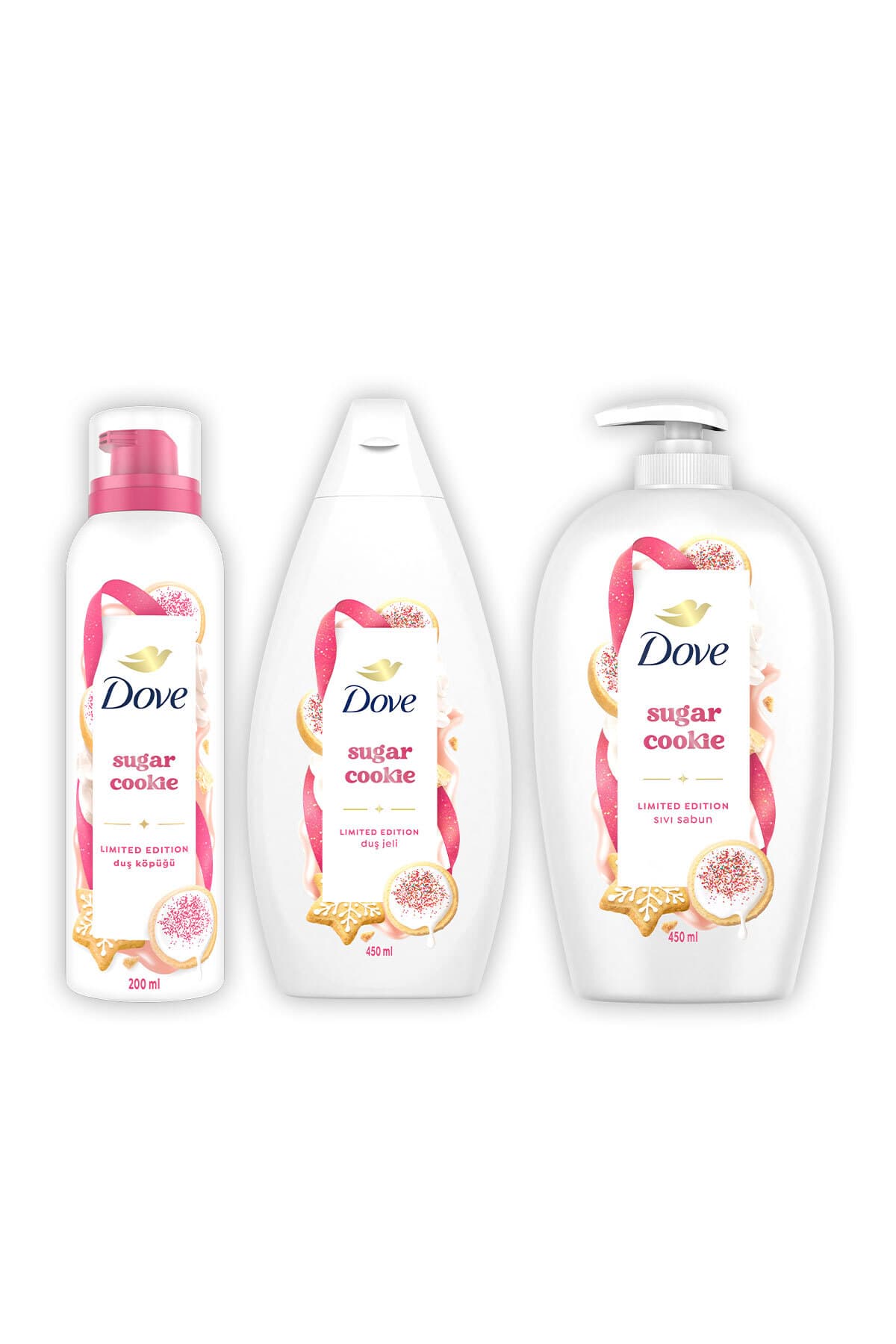 ژل دوش Dove با رایحه Sugar Cookie 450 ml ژل دوش Dove با رایحه Sugar Cookie 450 ml