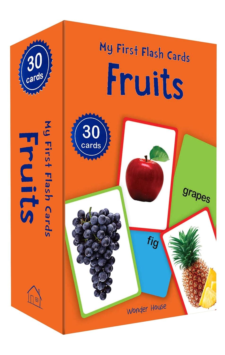 فلشکارت آموزشی میوهها برای کودکان by Wonder House Books مدل My First Flash Cards Fruits فلشکارت آموزشی میوهها برای کودکان by Wonder House Books مدل My First Flash Cards Fruits