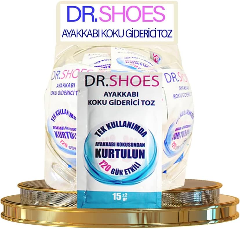 پودر رفع بوی بد کفش DR.SHOES 10 عددی اثر 120 روزه پودر رفع بوی بد کفش DR.SHOES 10 عددی اثر 120 روزه