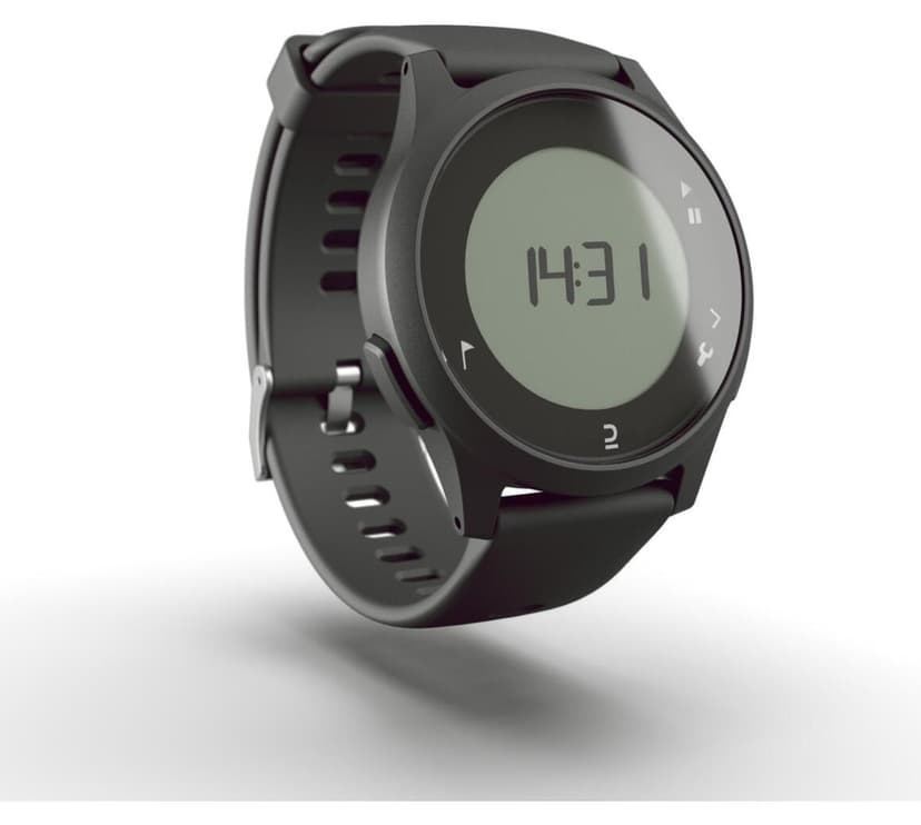 ساعت دویدن زنانه Decathlon ضدآب کرونومتردار مشکی مدل W100 ساعت دویدن زنانه Decathlon ضدآب کرونومتردار مشکی مدل W100
