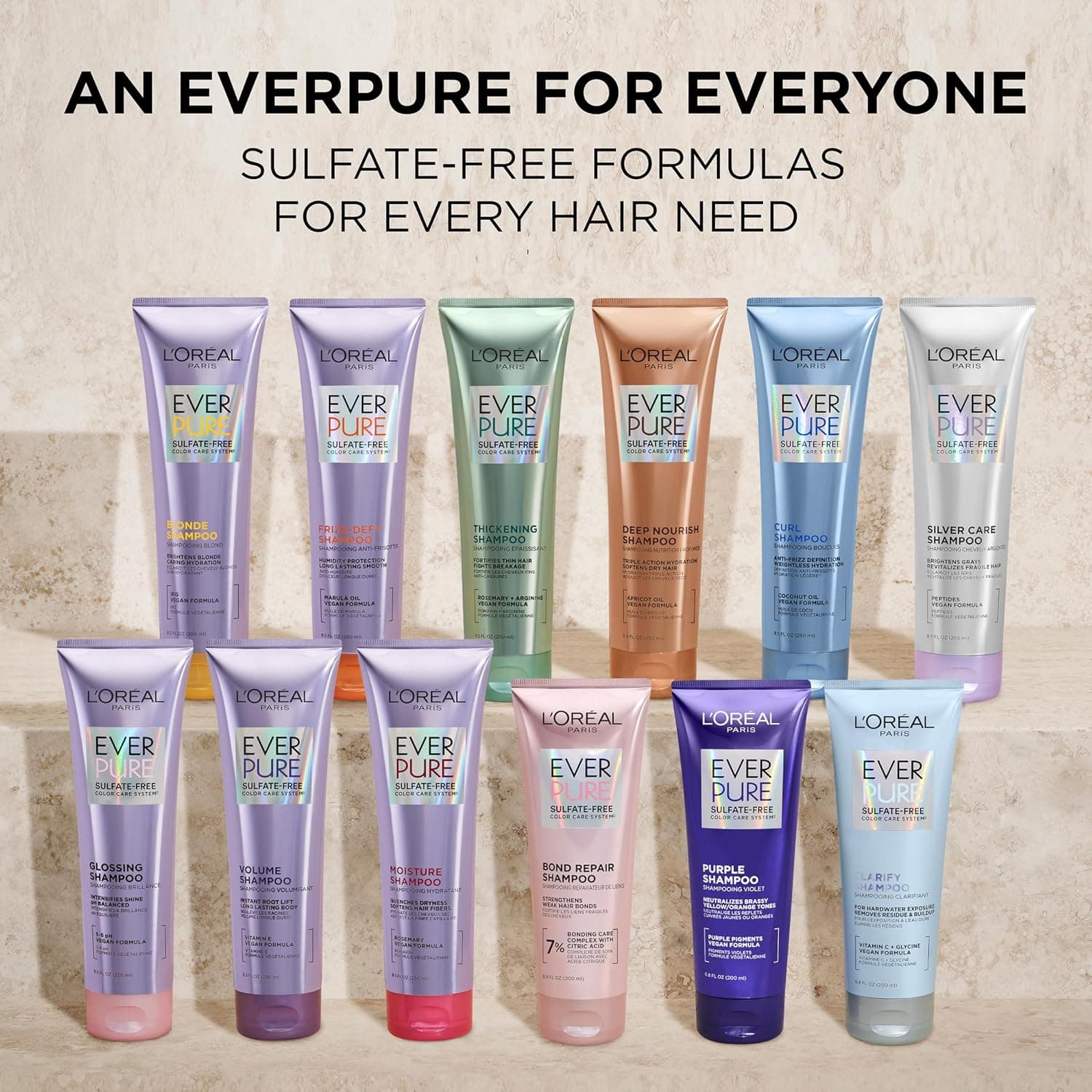 اسپری مراقبت کننده مو L'Oreal Paris EverPure بدون سولفات 21-in-1 6.7fl oz اسپری مراقبت کننده مو L'Oreal Paris EverPure بدون سولفات 21-in-1 6.7fl oz