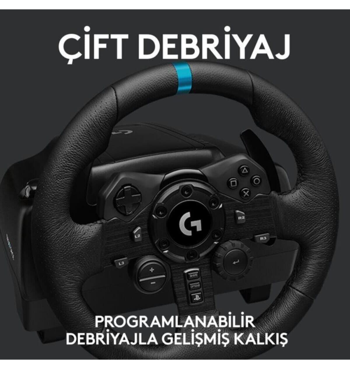 فرمان مسابقهای Logitech Driving Force مدل G923 فرمان مسابقهای Logitech Driving Force مدل G923