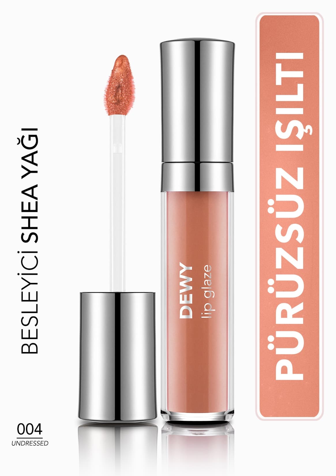 براقکننده لب Flormar مدل Dewy Lip Glaze مرطوبکننده نیمهشفاف صورتی ملایم 014 براقکننده لب Flormar مدل Dewy Lip Glaze مرطوبکننده نیمهشفاف صورتی ملایم 014