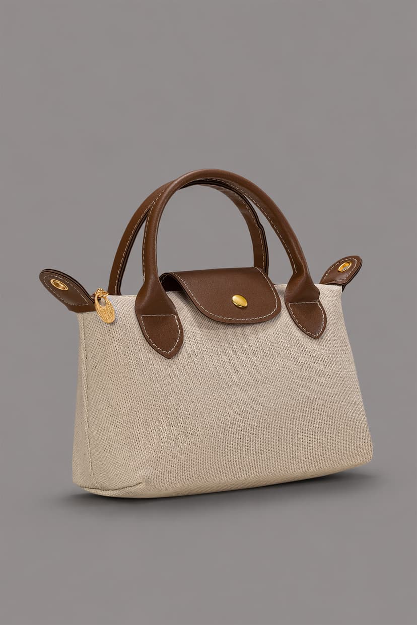 کیف زنانه Housebags کانواس کرم چندمنظوره کراسبادی کیف زنانه Housebags کانواس کرم چندمنظوره کراسبادی